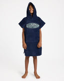 QUIKSILVER Waxheads Hooded Towel Youth - MOOD INDIGO
