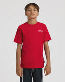 QUIKSILVER YG Spray Youth Short Sleeve Tee - SALSA