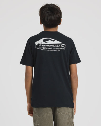 QUIKSILVER Home Grown Youth Tee - BLACK