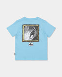 QUIKSILVER Boys Pitted Short Sleeve Tee - STILLWATER