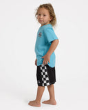 QUIKSILVER Boys Pitted Short Sleeve Tee - STILLWATER