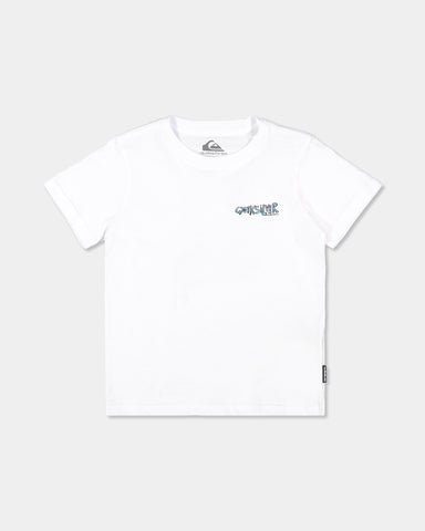 QUIKSILVER Bomb Set Short Sleeve Tee Boys - WHITE