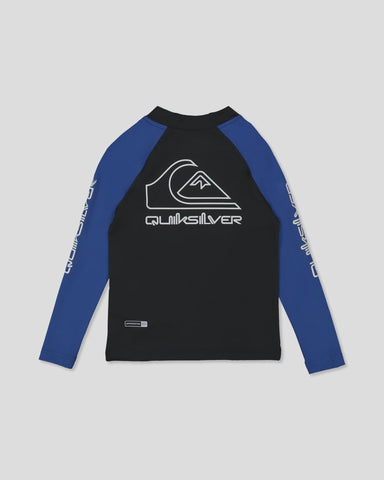 QUIKSILVER On Tour LS Boys ID - PALACE BLUE