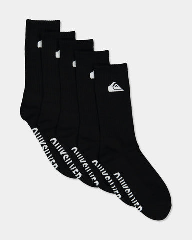 QUIKSILVER 5 Pack Crew - BLACK