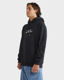 QUIKSILVER DNA Impaired Logo Hoodie - BLACK