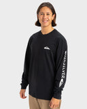 QUIKSILVER Big Clicker LS Tee - BLACK