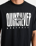 QUIKSILVER AUS Stack Tee - BLACK