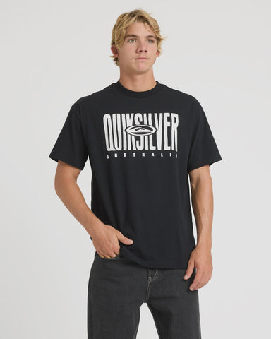 QUIKSILVER AUS Stack Tee - BLACK