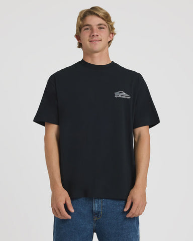 QUICKSILVER Carbon Short Sleeve Tee - BLACK