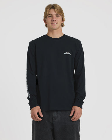 QUIKSILVER Carbon Long Sleeve Tee - BLACK