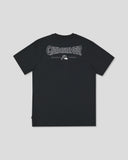 QUIKSILVER Retro Arch Short Sleeve Tee - BLACK