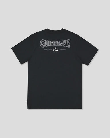 QUIKSILVER Retro Arch Short Sleeve Tee - BLACK