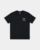 QUIKSILVER Retro Arch Short Sleeve Tee - BLACK