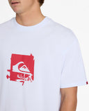 QUIKSILVER YG Impaired Box T-Shirt - WHITE
