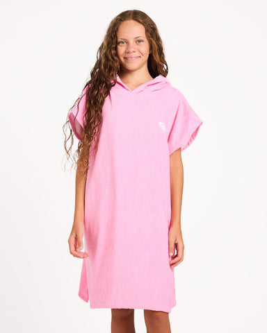ROXY RG Seabreeze Baby Hooded Towel - PINK