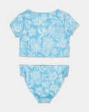 ROXY Cargo Dreams Crop Lycra Set - SPLISH SPLASH CARGO