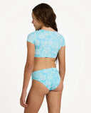 ROXY Cargo Dreams Crop Lycra Set - SPLISH SPLASH CARGO