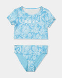 ROXY Cargo Dreams Crop Lycra Set - SPLISH SPLASH CARGO