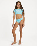 ROXY Cargo Dreams Crop Lycra Set - SPLISH SPLASH CARGO