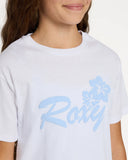 ROXY Summer Waves Short Sleeve Tee - WHITE