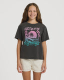 ROXY Eveoversize Washed Tee - ANTHRACITE