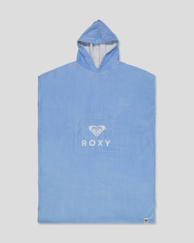 ROXY Stay Magical Solid Hooded Towel - PLACID BLUE