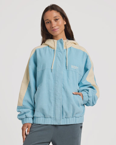ROXY Duo Cord Jacket - AIRY BLUE
