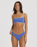 ROXY Kaui One Shoulder Bikini Top - COBALT