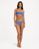 ROXY Kaui One Shoulder Bikini Top - COBALT