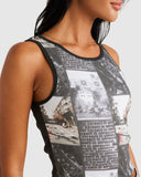RVCA Kyoto Staple Tank - PIRATE BLACK