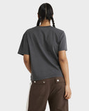 RVCA Race Day Easy Tee - WASHED BLACK