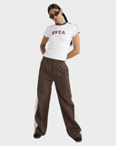 RVCA Off Field Shrunken Tee - WHITE