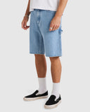 RVCA Americana Denim Jorts - LIGHT BLUE