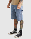 RVCA Americana Denim Jorts - BROKEN BLUE WASH