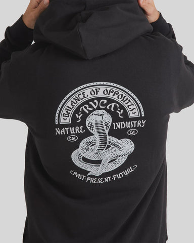 RVCA Charmer Hoodie - BLACK