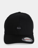 RVCA Flexfit Cap Mini Motors - BLACK