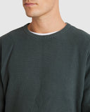 RVCA Duke Crew Knit - OLIVE