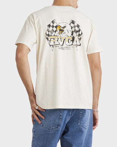 RVCA Race Day Short Sleeve Tee - SALT