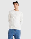 RVCA Benj Long Sleeve Tee - SALT