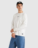RVCA Benj Long Sleeve Tee - SALT