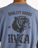 RVCA Big Cat Tee - VINTAGE NAVY