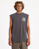 RVCA Ornate Muscle - PIRATE BLACK