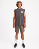 RVCA Ornate Muscle - PIRATE BLACK