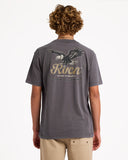 RVCA On Wings SS Tee - PIRATE BLACK