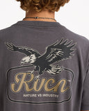 RVCA On Wings SS Tee - PIRATE BLACK