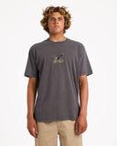 RVCA On Wings SS Tee - PIRATE BLACK