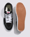VANS Sk8 Hi - BLACK/BLACK/WHITE