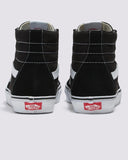 VANS Sk8 Hi - BLACK/BLACK/WHITE