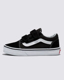 VANS Kids Old Skool V - BLACK/WHITE