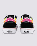 VANS Old Skool V - GLOW RAINBOW BLACK/MULTI